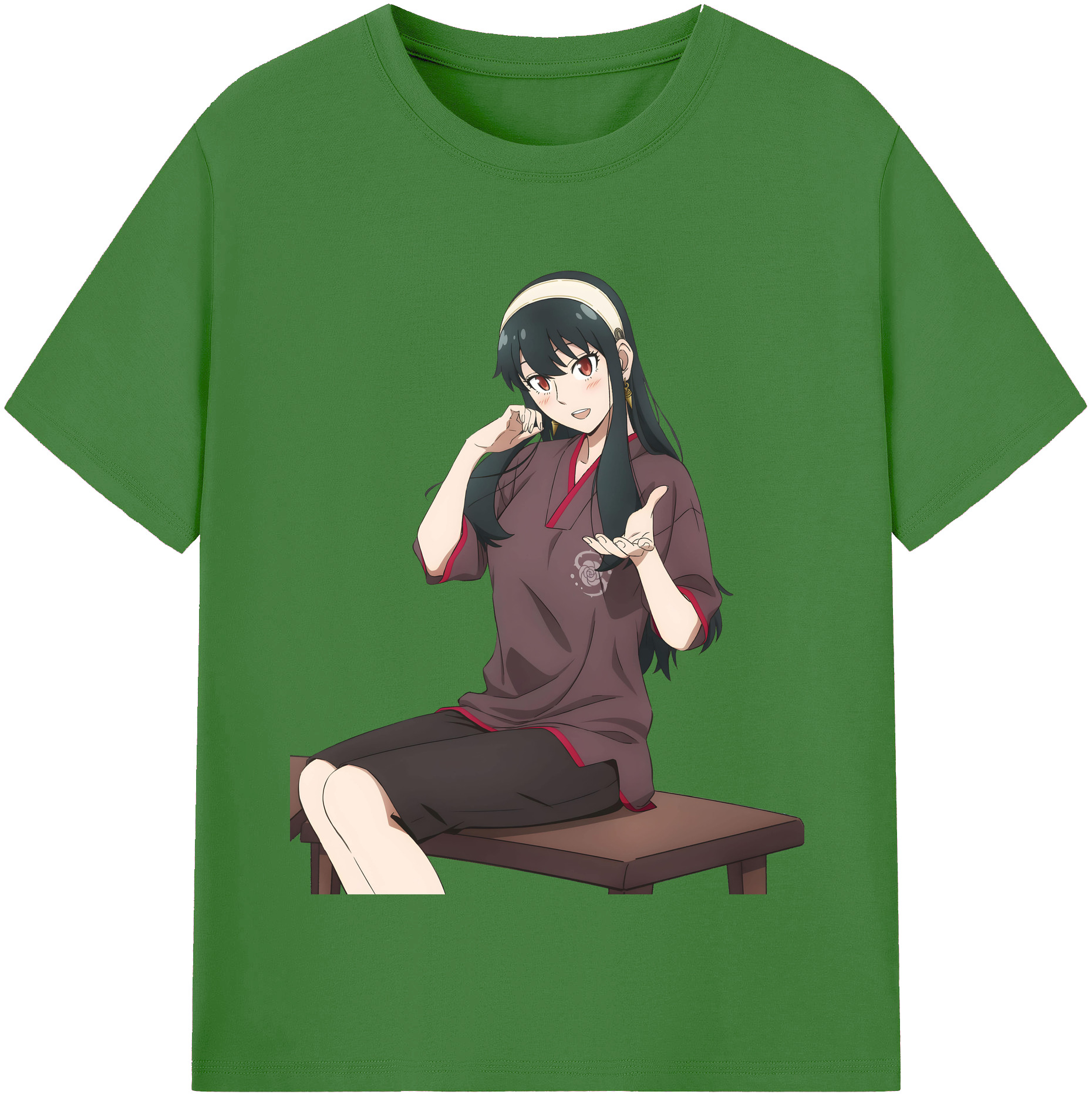 （画像用） SPY×FAMILY间谍家家酒 レディースカジュアルプリントTシャツ（綿100％）